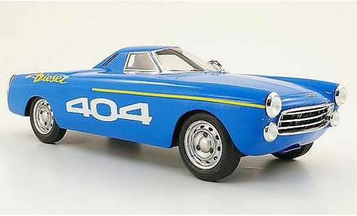 Peugeot 404 Diesel 1/18 Spark rekordfahrzeug modellini auto