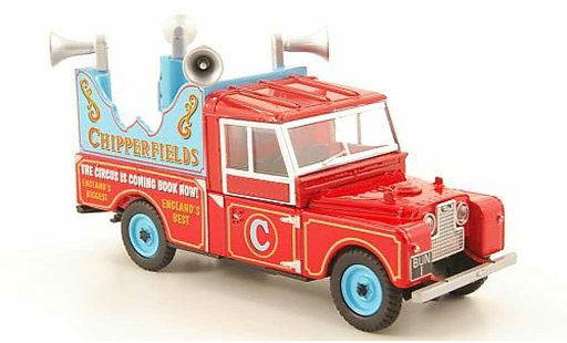 Land Rover 109 Base 1/43 Oxford Pick Up Chipperfields Werbefahrzeug modellini auto