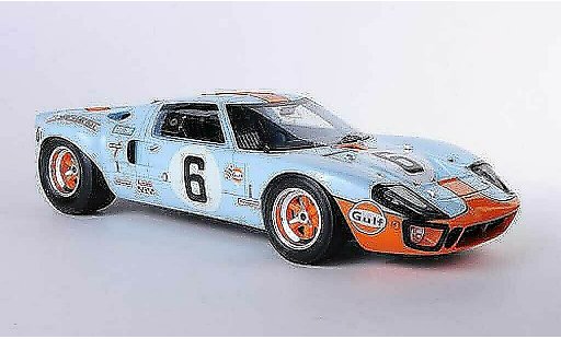 Ford GT40 Mk I 1/18 Spark GT 40 No.6 Gulf J.Ickx / J.Oliver 24h Le Mans 1969 modellini auto