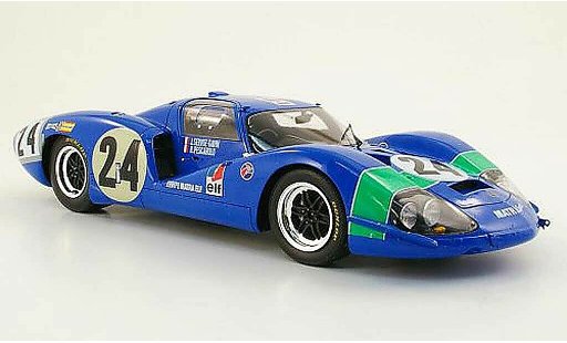 Simca Matra MS630 1/18 Spark ms 630 no.24 elf h.pescarolo / j.servoz-gavin 24h le mans 1968 modellini auto