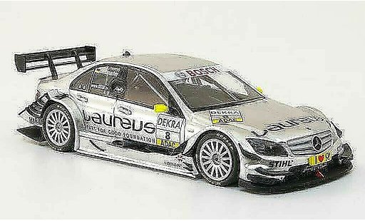 Mercedes Classe C DTM 1/43 Minichamps 09 No.8 Team Laureus AMG Saison 2010 modellini auto
