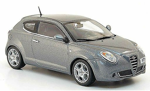 Alfa Romeo Mito berline 1/43 Minichamps grigio 2009 modellini auto