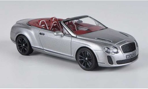 Bentley Continental Supersports Convertible 1/43 Minichamps Convertibile opaco-grigio 2010 modellini auto