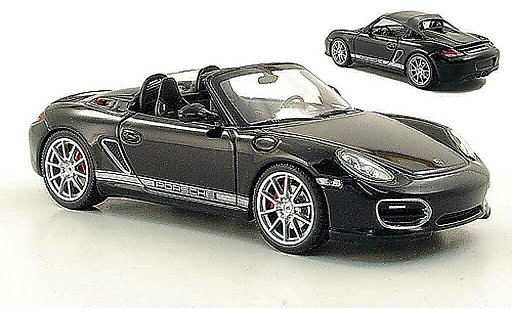 Porsche 718 Spyder 1/43 Minichamps nero 2010 modellini auto