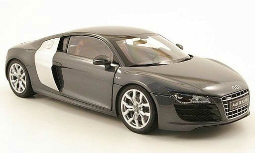 Audi R8 4.2 fsi 1/18 Kyosho 5.2 quattro grigio/grigio allise modellini auto