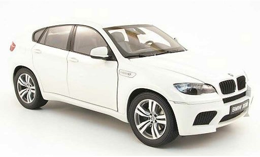 Bmw X6 M 1/18 Kyosho E71 bianco 2009 modellini auto