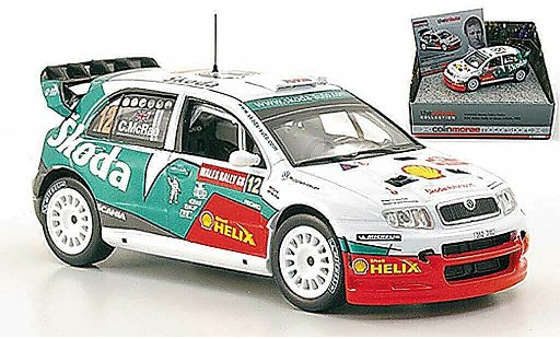 Skoda Fabia WRC 1/43 Vanguards Turbo No.12 McRae Wales Rally of Great Britain 2005 modellini auto