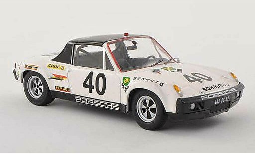 Porsche 914/6 Base 1/43 Schuco 6 No.40 Sonauto 24h Le Mans 1970 G.Chasseuil/C.Ballot Lena modellini auto