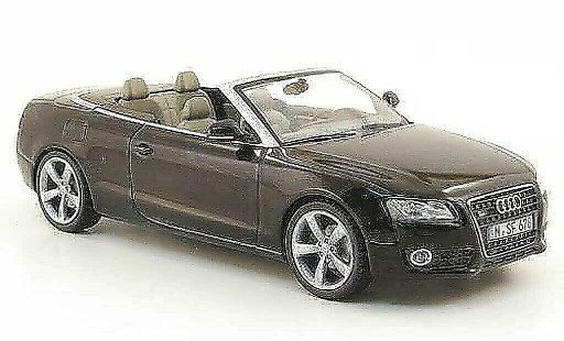 Audi A5 cabriolet 1/43 Schuco Cabrio nero modellini auto