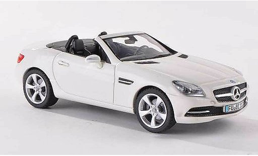 Mercedes Classe SLK Base 1/43 Schuco (R172) bianco 2011 modellini auto