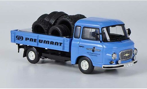 Barkas B 1000 plateau 1/43 Schuco pianale Pneumant avec Reifenbeladung modellini auto
