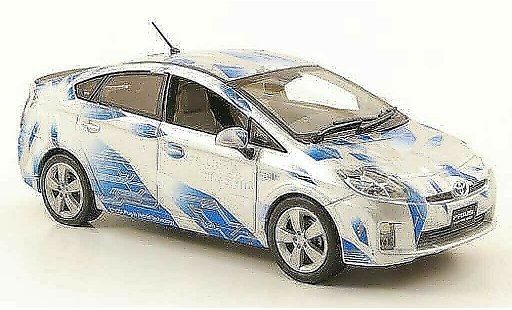 Toyota Prius Plug-In Hybrid 1/43 J Collection III grigio/blu modellini auto