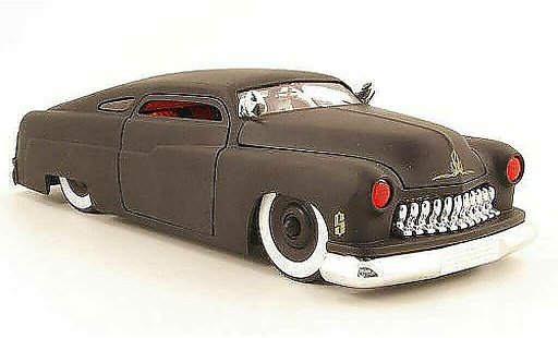 Mercury 1951 Base 1/18 Jada Toys coupe noir mat modellini auto