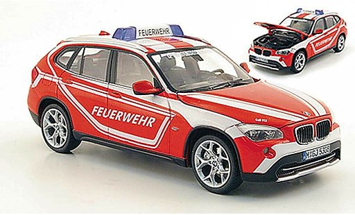 Bmw X1 E84 1/43 Schuco pompier modellini auto