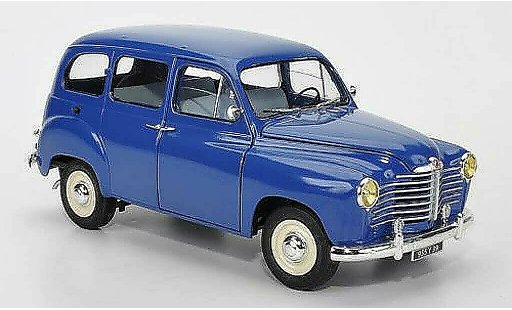 Renault Colorale Prairie 1/18 Solido blue 1953 modellini auto