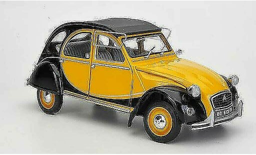 Citroen 2CV Charleston 1/18 Solido giallo/nero 1982 modellini auto