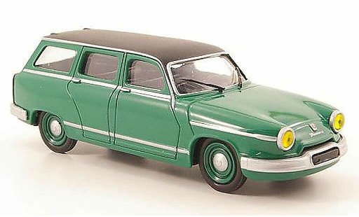 Panhard PL 17 Break 1/43 Solido Station wagon verde/nero 1963 modellini auto
