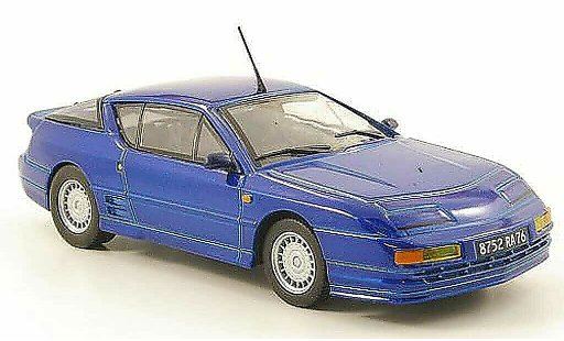 Alpine A610 turbo 1/43 Solido blu 1991 modellini auto