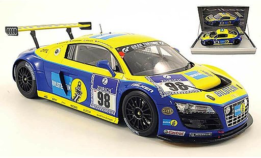 Audi R8 lms 1/18 Spark no.98 bilstein 24h nurburgring 2010 basseng / stippler / pezzo / rockenfeller modellini auto
