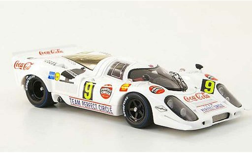 Porsche 917 1969 1/43 TrueScale Miniatures No.9 Team Perfect Circle/Coca-Cola 9h Kyalami modellini auto
