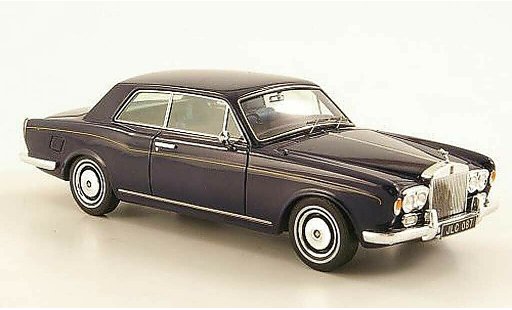 Rolls Royce Corniche Coupe 1/43 TrueScale Miniatures blu 1970 modellini auto