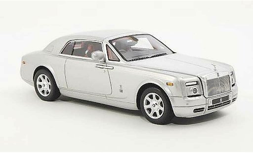 Rolls Royce Phantom 2009 1/43 TrueScale Miniatures Coupe grigio/grigio RHD modellini auto