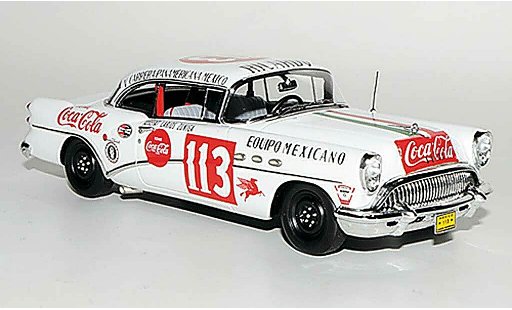 Buick Century course 1/43 TrueScale Miniatures No.113 R.Ramirez / J.L.Zuniga Carrera Panamericana Mexiko 1954 modellini auto