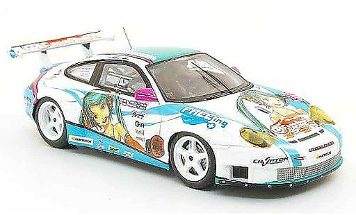 Porsche 911 GT3 RSR 1/43 Fujimi Good Smile Racing 2010 modellini auto