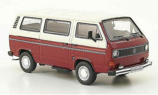 Volkswagen T3 A 1/43 Premium ClassiXXs Bus L rosso/creme modellini auto