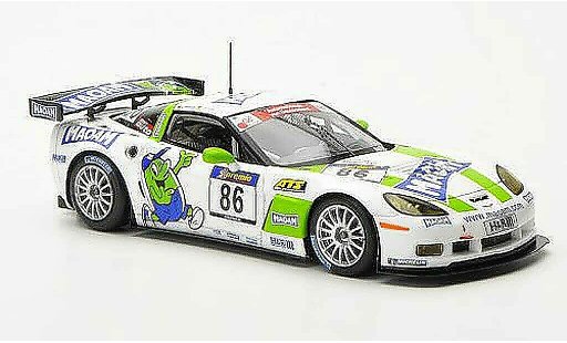 Chevrolet Corvette Z06 1/43 Minichamps C6 Callaway Z06R GT3 No.86 Maoam J.Hohenadel / L.D.Arnold VLN 2010 modellini auto
