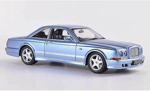 Bentley Continental T 1/43 Minichamps blu RHD 1996 modellini auto