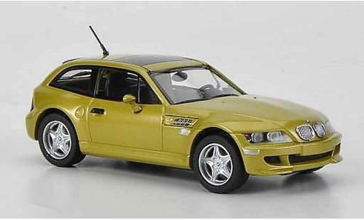 Bmw Z3 M Coupe 1/43 Minichamps (E36/8) giallo 2001 modellini auto