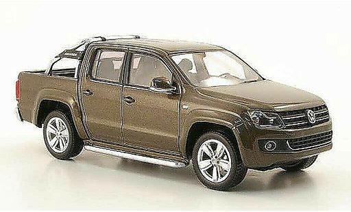 Volkswagen Amarok Base 1/43 Minichamps marrone 2009 modellini auto