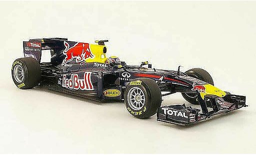Renault F1 2011 1/18 Minichamps red bull no2 m.webber showcar modellini auto
