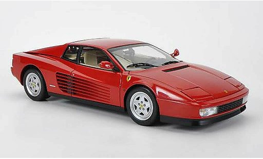 Ferrari Testarossa Coupe 1/18 Kyosho rosso 1989 modellini auto