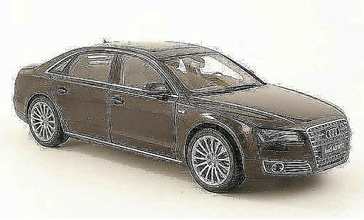 Audi A8 w12 l 1/18 Kyosho (d4) grigio 2010 modellini auto