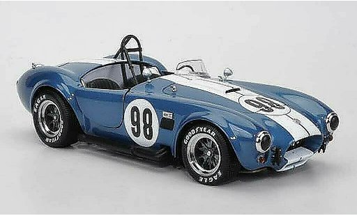 AC Cobra shelby 427 1/18 Kyosho S/C No.98 blue modellini auto