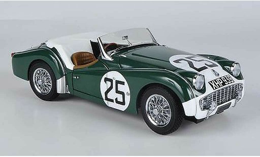 Triumph TR3 S 1/18 Kyosho No.25 24h Le Mans 1959 modellini auto