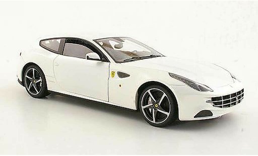 Ferrari FF Shooting Brake 1/18 Hot Wheels Elite bianco modellini auto