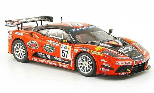 Ferrari F430 GT3 1/43 Hot Wheels Elite No.57 Kessel Racing Italian Championship (Elite) 2009 modellini auto