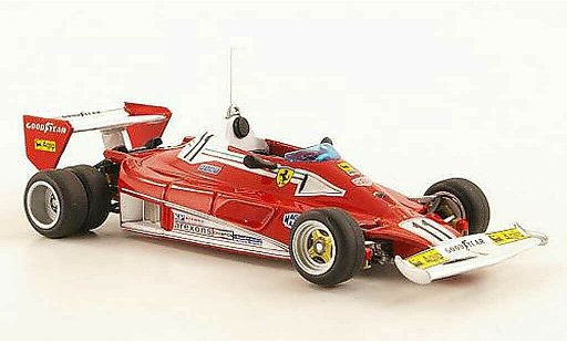 Ferrari 312 T2 1/43 Hot Wheels Elite No.11 Niki Lauda Testfahrzeug (Elite) 1977 modellini auto