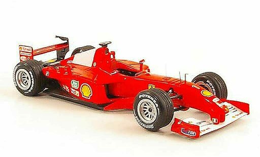 Ferrari F1 F2001 1/43 Hot Wheels Elite No.1 M.Schumacher GP Ungarn (Elite) modellini auto