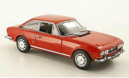 Peugeot 504 coupe 1/43 Norev rosso 1969 modellini auto