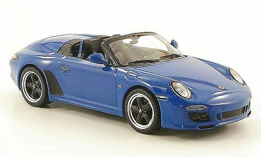Porsche 911 S 1/43 Minichamps Speedster (II) blu 2010 modellini auto