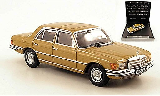 Mercedes 450 Base 1/43 IXO 6.9 (W116) beige 1975 modellini auto