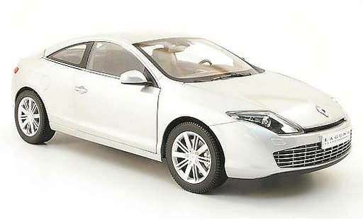 Renault Laguna Base 1/18 Norev coupe grigio metallisee 2008 modellini auto