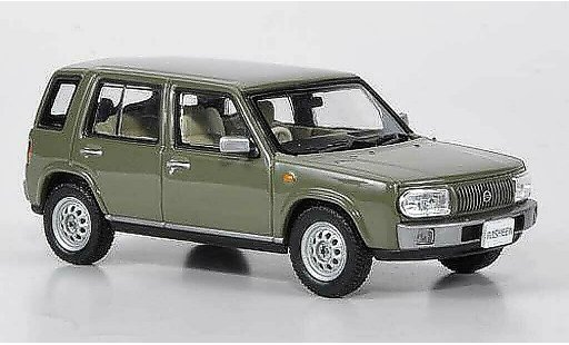 Nissan Rasheen Type I 1/43 Norev tipo grigioverde RHD 1997 modellini auto