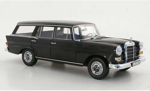 Mercedes 200 Base 1/18 Norev (W110) Universal nero 1968 modellini auto