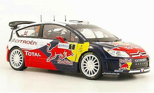 Citroen C4 WRC 2010 1/18 Norev No.1 Total / Red Bull S.Loeb / D.Elena Rally d'Alsace modellini auto