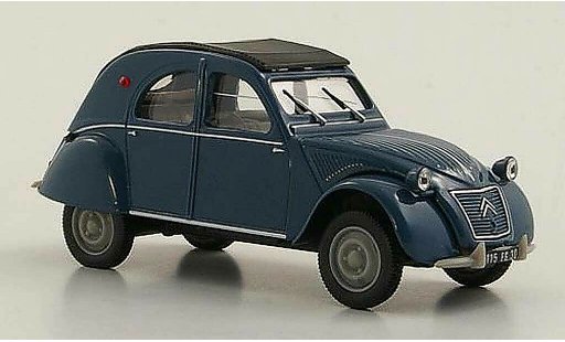 Citroen 2CV Berline 1/43 Norev AZLP blu 1960 modellini auto